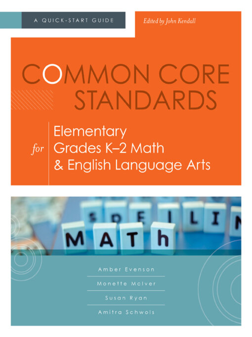 Title details for Common Core Standards for Elementary Grades K–2 Math & English Language Arts by Amber Evenson - Available